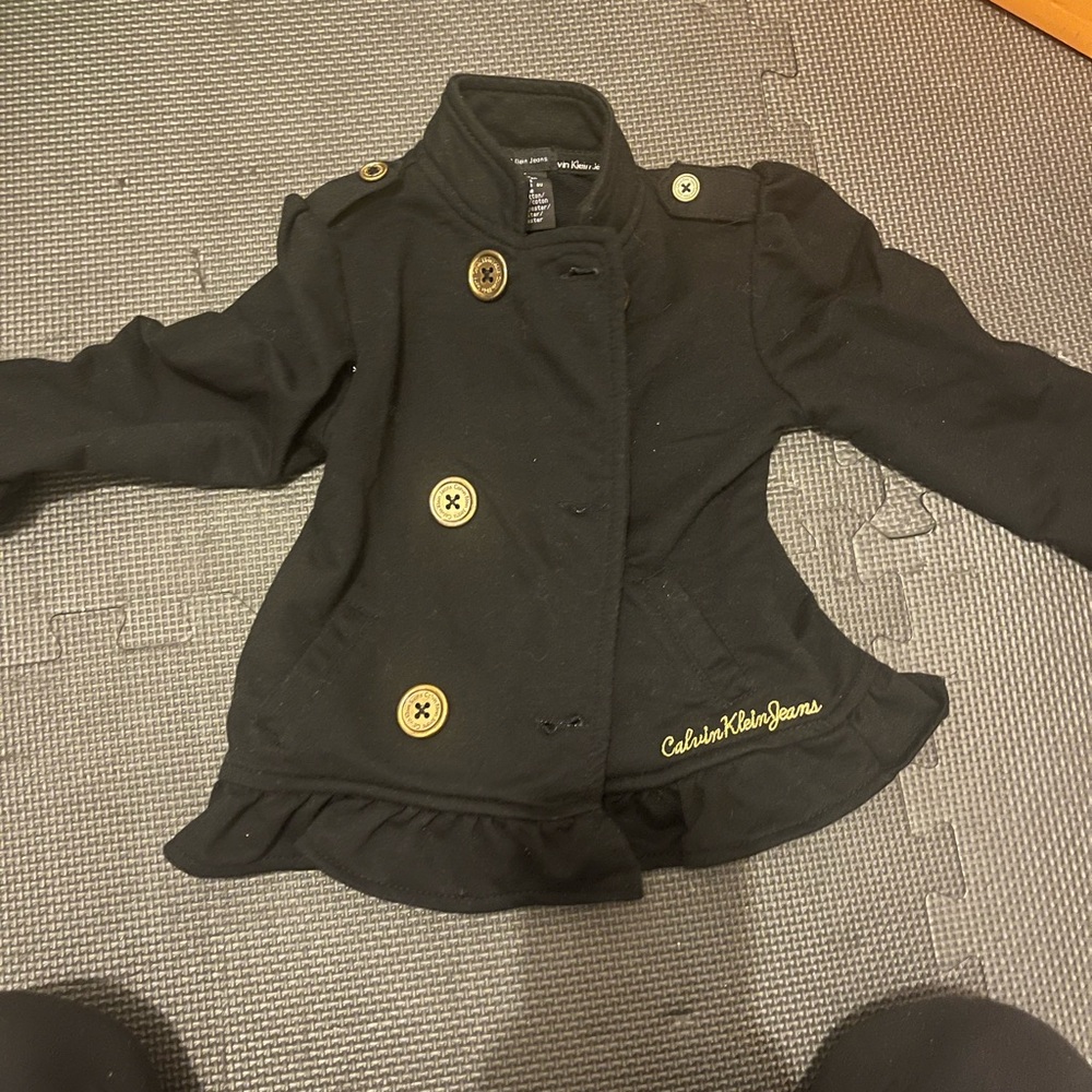 Calvin Klein Jeans Black Kids Jacket